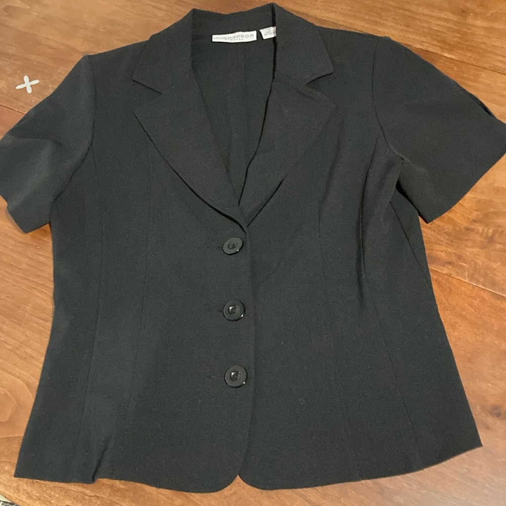 Sag Harbor short sleeve blazer jacket 12